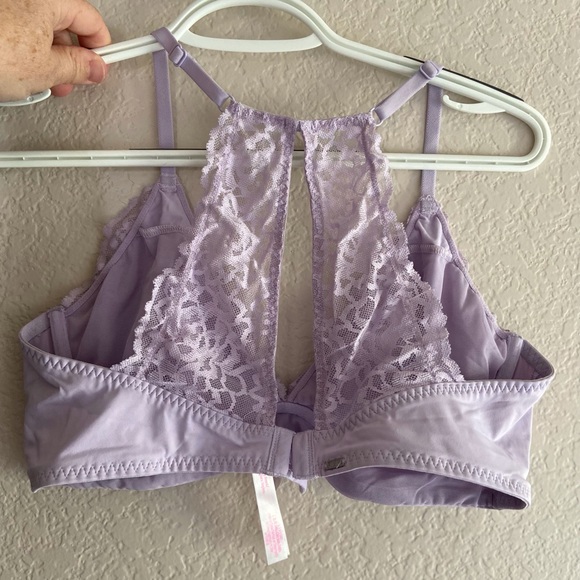 Pink brand underwire bralette, sz L - Picture 5 of 5